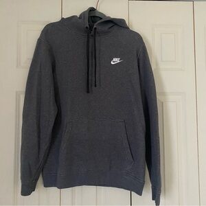 Nike Men’s Gray Pullover Hoodie Size M